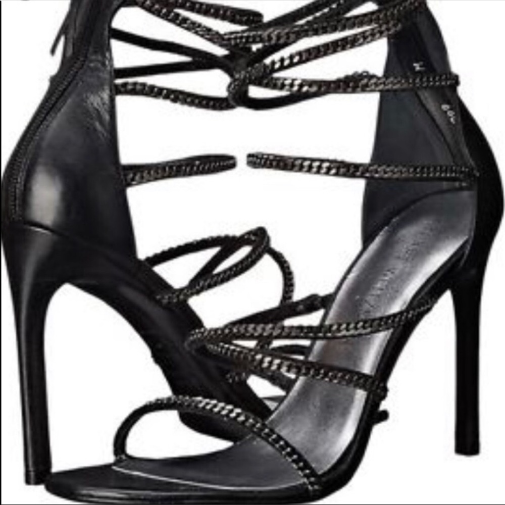 Stuart weirzman xChain strappy sandals